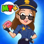 My Town Police game - Be a Cop iOS Icon