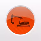Track Construction Equipment A iOS Icon