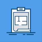 Construction Plans Icon