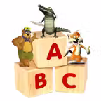Animal alphabet for kids, Learn Alphabets with animal sounds and pictures for preschoolers and toddlers iOS Icon