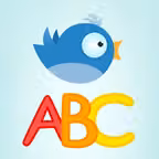 ABC Flappy Game - Learn The Alphabet Letter & Phonics Names One Bird at a Time iOS Icon
