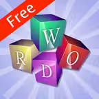 Word Cube match 3D game - HAFUN  (free) iOS Icon
