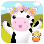 Crazy Farm Animal School iOS Icon