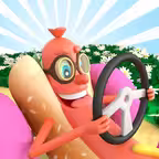 Hot Dog Racer - Top Car Racing for Boys & Girls iOS Icon