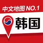 韩国地图 - 中文旅游地图 Icon