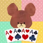 くまのがっこう かわいい カードゲーム集【公式アプリ】 iOS Icon