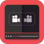 Split Video Maker Camera Icon