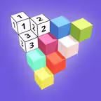 3d Voxel Art: Color by Number Icon