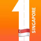 Singapore Map and Travel Guide Icon