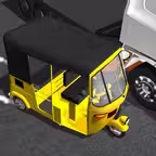 Tuk Tuk Auto Rickshaw 3D iOS Icon