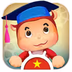 Bảng chữ cái tiếng Anh, tiếng Việt, số đếm, ghép hình & game trí tuệ cho bé iOS Icon