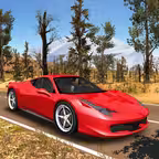 Offroad 4x4 car driving Mountain iOS Icon