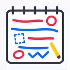 ScriptPad - 手書き風スクリプト表示 iOS Icon