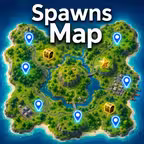 Spawns Map For Fortnite Icon