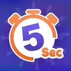 5 Second Rule: Party Game iOS Icon