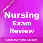 Nursing Course & Exam Review - Fundamentals to Advanced (Free Notes & Quiz) iOS Icon