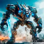 WWR: Mech robots, war game PvP iOS Icon