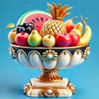Fruit Bowl 3D iOS Icon