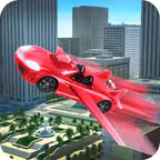 Flying Sports Car Driver iOS Icon