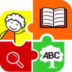 Kids Picture Dictionary, Interactive talking vocabulary for children to know first words iOS Icon
