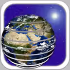Earth Puzzle - a spherical puzzle game in 3D iOS Icon