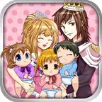 Anime Newborn Baby Care - Mommy's Dress-up Salon Sim Games for Kids! iOS Icon