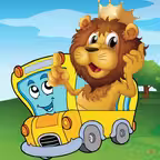 Animal Car Puzzle: Jigsaw Picture Games for Kids Icon