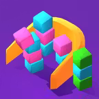 Collect Cubes - ASMR Puzzle iOS Icon