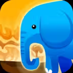 Pop Elephant iOS Icon